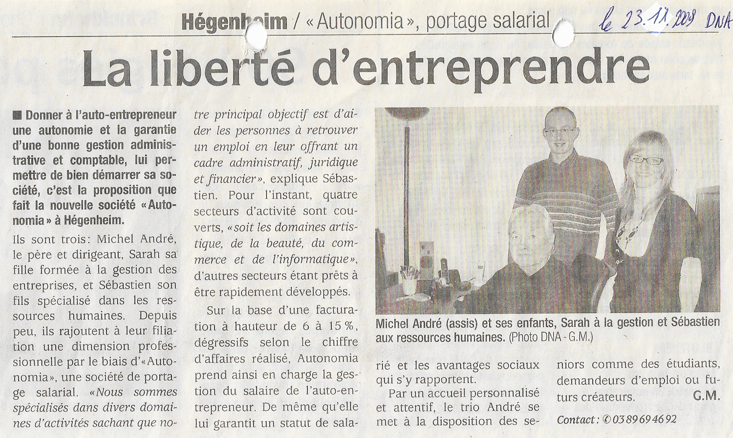 Photo AUTONOMIA 2009